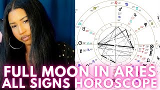 🌝✂️Cut the Cord - Full Moon in Aries All Signs Horoscopes