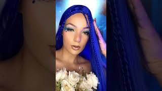 Um campos de flores 🩵💙🦋🦋💙🩵 #makeup #makes #beautyproducts #makeupartist