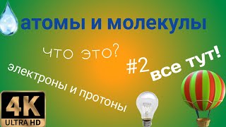 Атомы и молекулы,что это? нейтроны,протоны,электроны#2