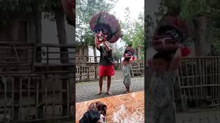 barongan besar vs barongan kecil #shorts