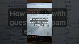 how to deal with guest blog spammers and vendors #linkbuilding #backlinks #guestblogging