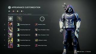 New void look for hunter with Orpheus Rig season 23 destiny 2