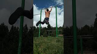 my backflip on the highbar #sports #crossfit