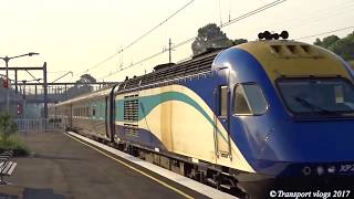 North Strathfield Train Spotting - Heritage Steam Train, XPT Explorer and Sydney Train