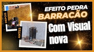 FINALIZAMOS A FAIXADA DO NOSSO BARRACÃO