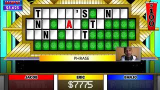 BigJon's Wheel of Fortune PC Game #105 (Part 1)