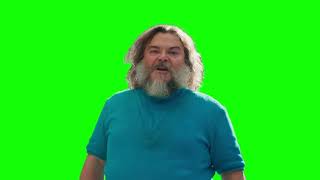 Minecraft Movie Jack Black "I am Steve" green screen