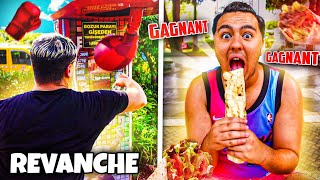 GROSSE REVANCHE MACHINE À COUP DE POING ! LE GAGNANT REMPORTE LE TACOS !