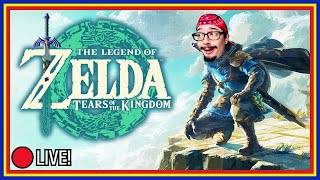 🔺Playing "Zelda: Tears of the Kingdom" for the first time, LIVE!!🔻