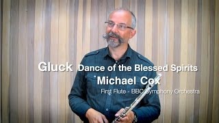 Gluck - Dance of the Blessed Spirits flute solo - demonstrated by Michael Cox