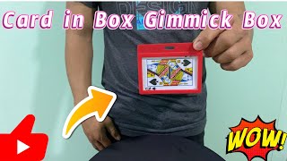 Card in Box Gimmick Box Tutorial