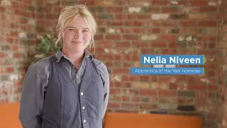 Apprentice of the year nominee Nelia