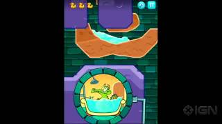 Where's My Water Meet Swampy Level 1-4 Do a Sweet Jump2063