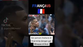 gol Pemain Thailand mirip gol Mbappe