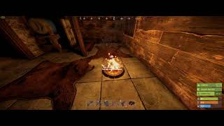 RUST Gifted Camp fire, Skulls with Spooky sounds