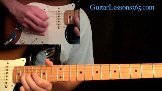 Still Got The Blues Guitar Lesson Pt.3 - Gary Moore - Outro Solo