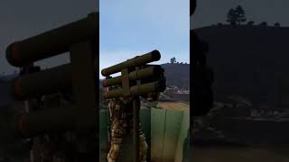 You can't escape from this AA missile launcher vs Russian Helicopters ARMA 3MILSIM GAMEPLAY#shorts