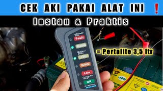 ALAT Ukur AKI 12 V | Cara Cek Kondisi TEGANGAN Aki MASIH BAGUS TIDAK Menggunakan Battery TESTER