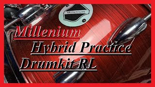 Millenium Hybrid Practice Drumkit RL - Review Deutsch