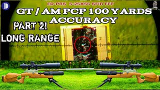 GT AIRGUNS/AM PCP  @100Y TEST PART 2!