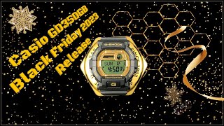 Casio G-Shock GD350GB 10th Anniversary Black Friday Release Unboxing