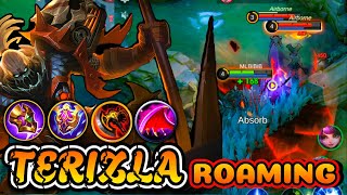 BEST TERIZLA ROAMING - AMZING TERIZLA MOMENTS GAMEPLAY & BUILD TOP 1 GLOBAL TERIZLA | MLBB