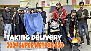 Taking Delivery OF Super Meteor 650 | Itne Saste Me Harley Davidson K Maje