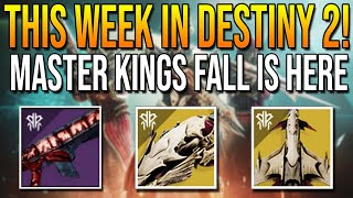 Master Kings Falls is HERE! Farming Adept Weapons (Destiny 2 LIVE🔴)