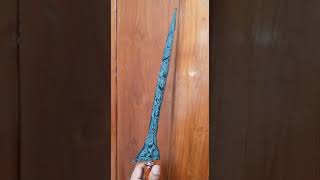 Keris Brojol Ori Sepuh Sertifikat TMII Code 12