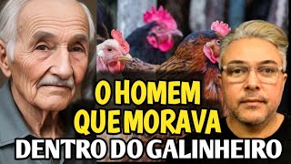 O HOMEM QUE MORAVA NO GALINHEIRO FOi SURPREENDIDO PELO DIRETOR DO BANCO.