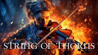 "STRING OF THORNS" Pure Dramatic 🌟 Most Powerful Violin Fierce Orchestral Strings Music