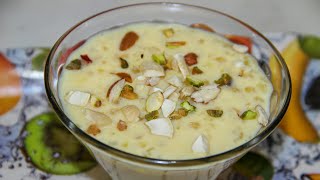 Sabudana Kheer Recipe