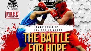 The Battle For Hope Against Gun Violence #harlemhouseofchampions