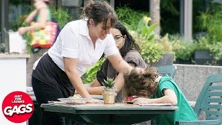 Waitress Has Had ENOUGH Of Bratty Kid | Just For Laughs Gags