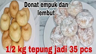 CARA MEMBUAT DONAT | DONAT TANPA KENTANG