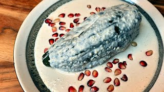 Chiles Rellenos en Nogada Recipe (Stuffed Chilis in Creamy Walnut Sauce)