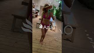 Biquini liso para usar na praia - Azulô Beachwear o lugar certo da moda praia