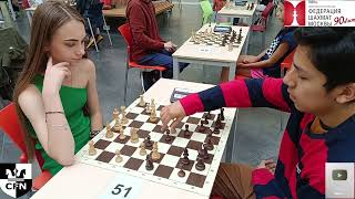 E. Galakhanova (1749) vs FM S. Rokhas Salas (2133). Chess Fight Night. CFN  Rapid