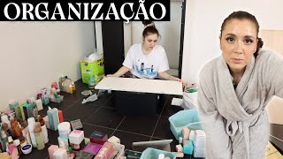 LIMPAR e ORGANIZAR a CASA DE BANHO E PRODUTOS | Joana Gentil