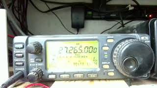 Live Skip CB Channel 38 SSB a Icom IC706MK2G