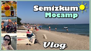 SEMİZKUM MOCAMP | AİLECEK BİR  PAZAR GÜNÜ KLASİĞİ  | DENİZ KEYFİ | SİLİVRİ VLOG