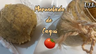 Mermelada de Caqui/Persimón|Sin Cocción|Receta Saludable en 5 Minutos|كيفية صنع مربى البرسيمون