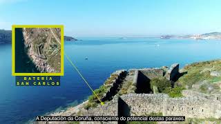 Apuntando ao mar. Baterías Ferrol Terra