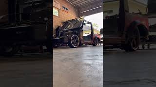 Cycling the air suspension on my Suzuki Samurai