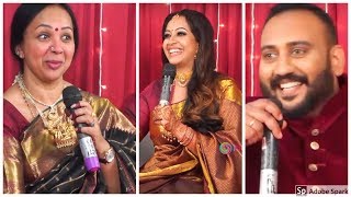 Soubhagya and Thara Kalyan Emotional Speech at Wedding Eve