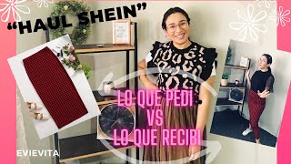 “LO QUE PEDÍ VS LO QUE RECIBÍ” 💕 HAUL SHEIN 2021 l EVIEVITA