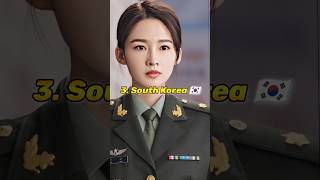 top 10 country with most beautiful female soldier in the world #viral #trending #soldier #beautiful