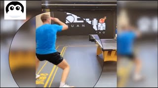 【table tennis】Rassia No1  Alexander Shibaev teachs you forehand loop