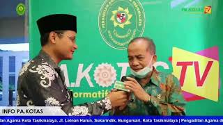 Sosialisasi Fitur Upaya Hukum PTA Jawa Barat Wilayah V Priangan Timur.  Liputan Pakotas TV.