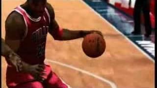 NBA 2K8: Jordan Posterizes Ewing